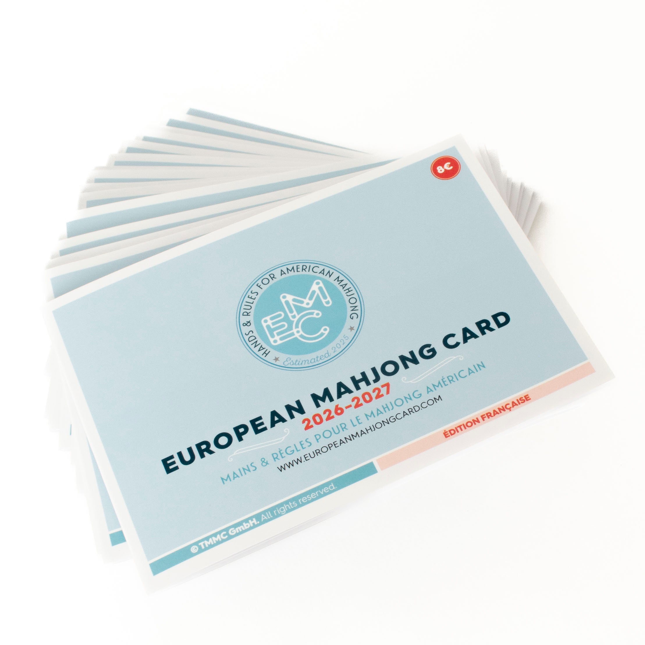 European Mahjong Card 2026-2027 All Languages