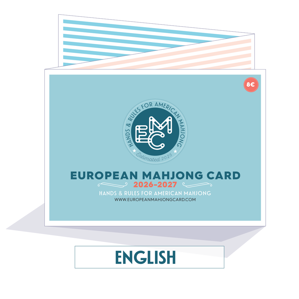 European Mahjong Card 2026-2027 All Languages