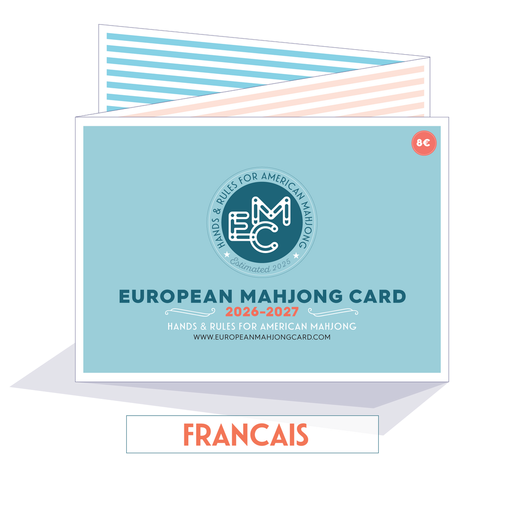 European Mahjong Card 2026-2027 All Languages
